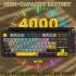 ATTACK SHARK X87 80% Tri-Mode Mechanical Gaming Keyboard Star Black